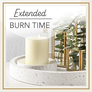 3x4 ivory candle
