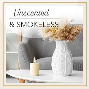 3x4 ivory candle