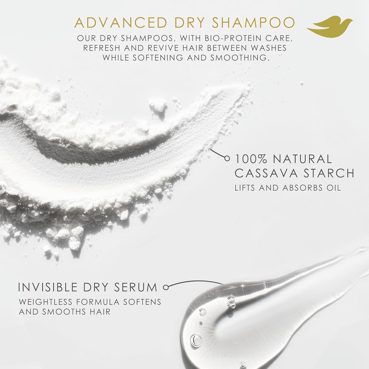 Dove Advanced Dry Shampoo Volume & Fullness Refresh & Revive Flat Hair Without Water for 2 Days of Freshness & Bounce 1.15 oz - Image 6