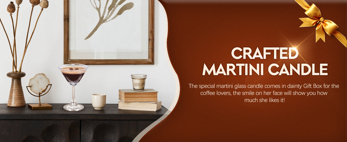 espresso martini candle