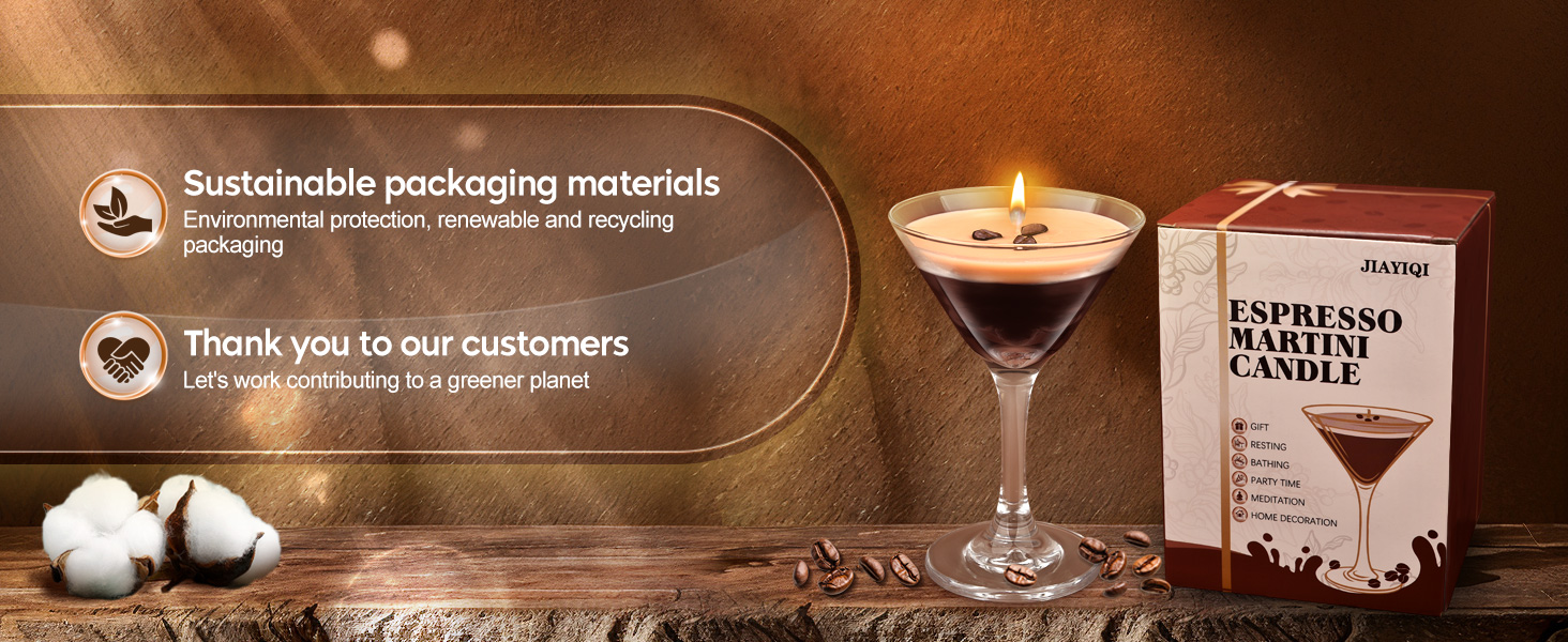 espresso martini candle