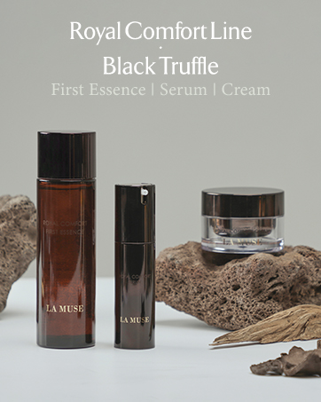 LA MUSE Royal Comfort Line with Black Truffle(First Essence, Serum, Cream)