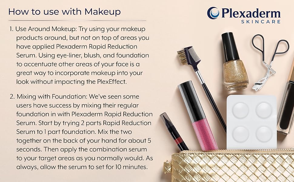 Plexaderm rapid reduction serum pods