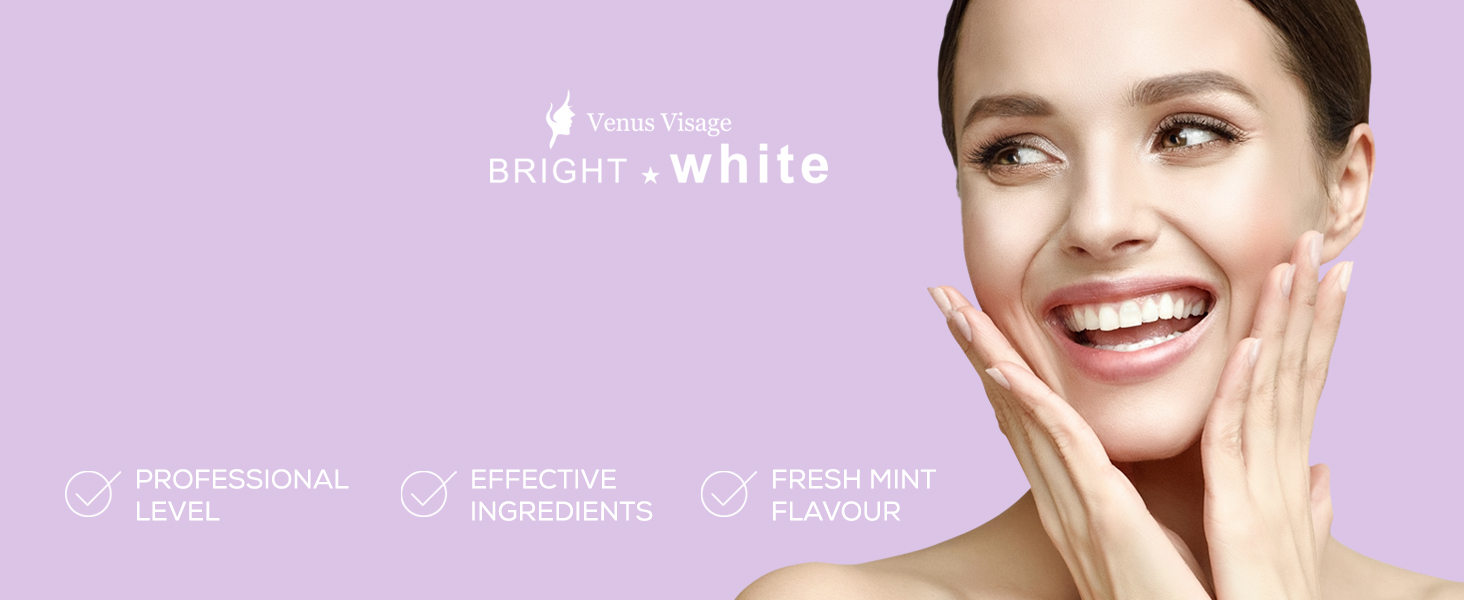 For the most radiant smile, use venus visage teeth whitening pens. Available in 2 pack and 4 pack.