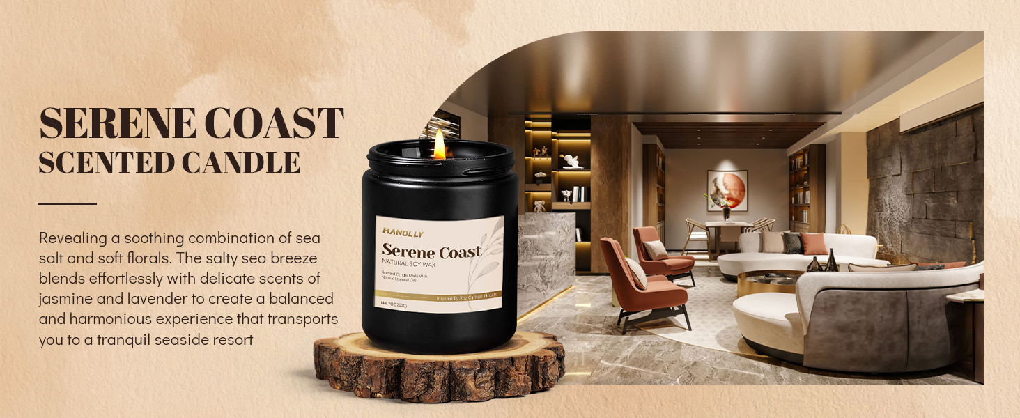 serene coast candle