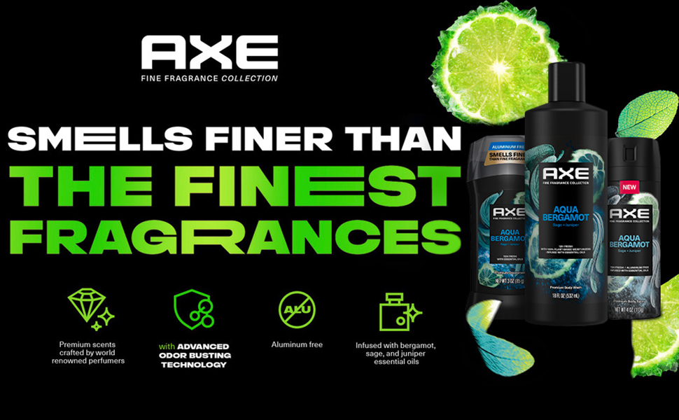 AXE Aqua Bergamot Finest Fragrance