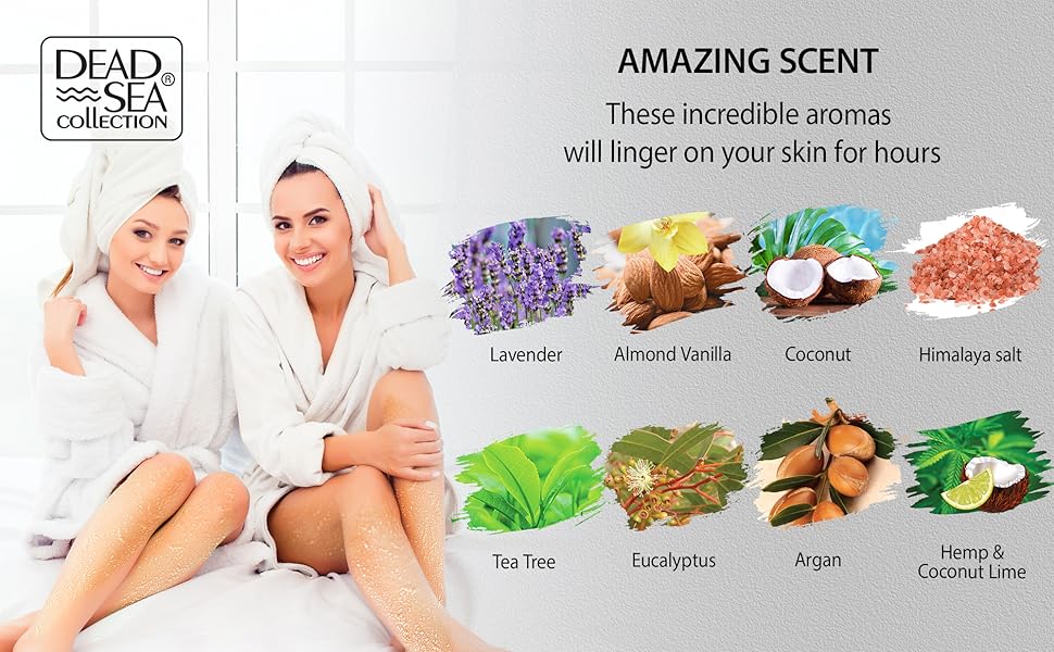 Dead Sea Collection Coffee Scented Salt Body Scrub