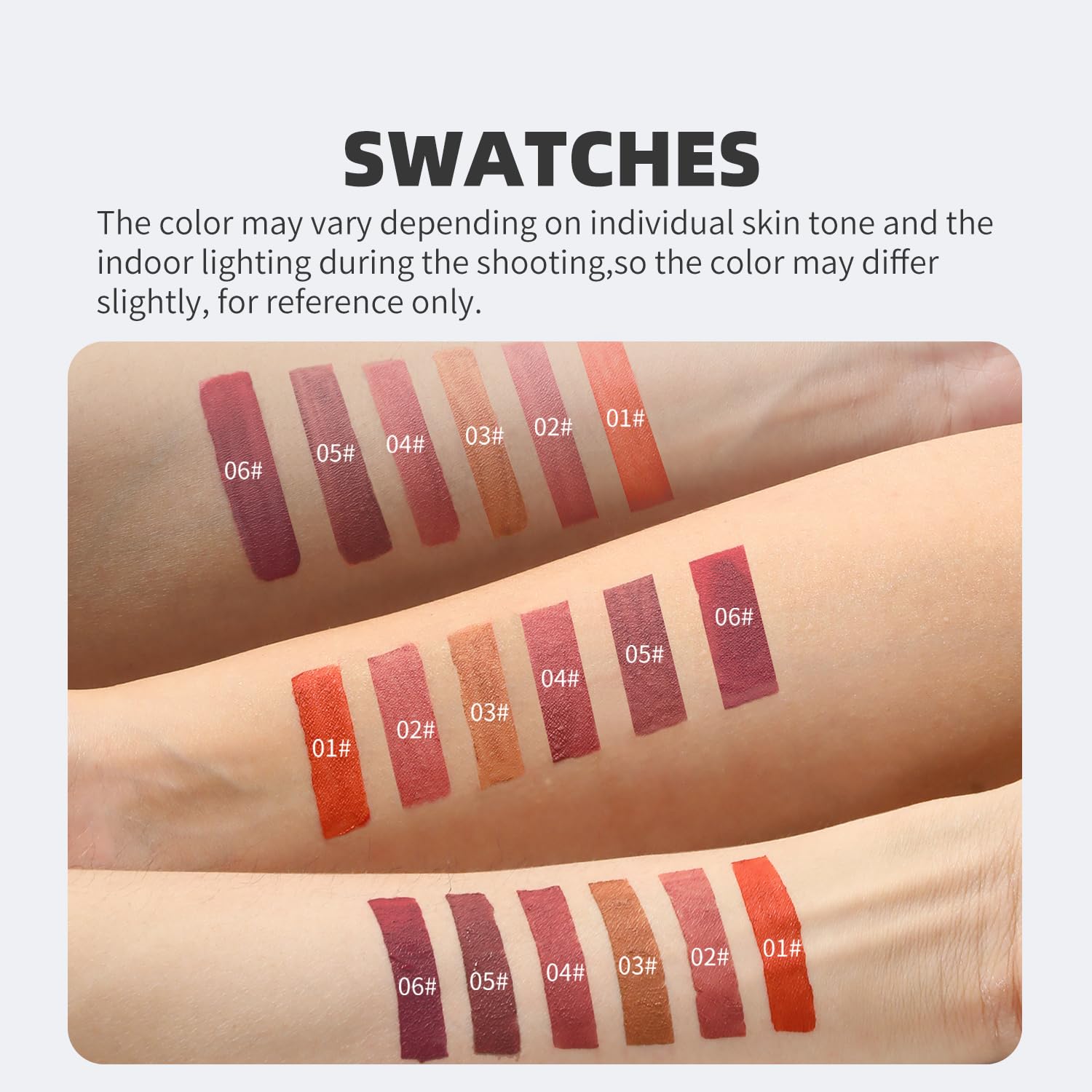 YOUNG VISION Nude Matte Lipstick – Velvety Liquid Lip Cream, Smooth Application, Comfortable Wear with a Soft Finish, Available in Nude & Vibrant Shades – Keeps Lips Soft and Hydrated - Image 6