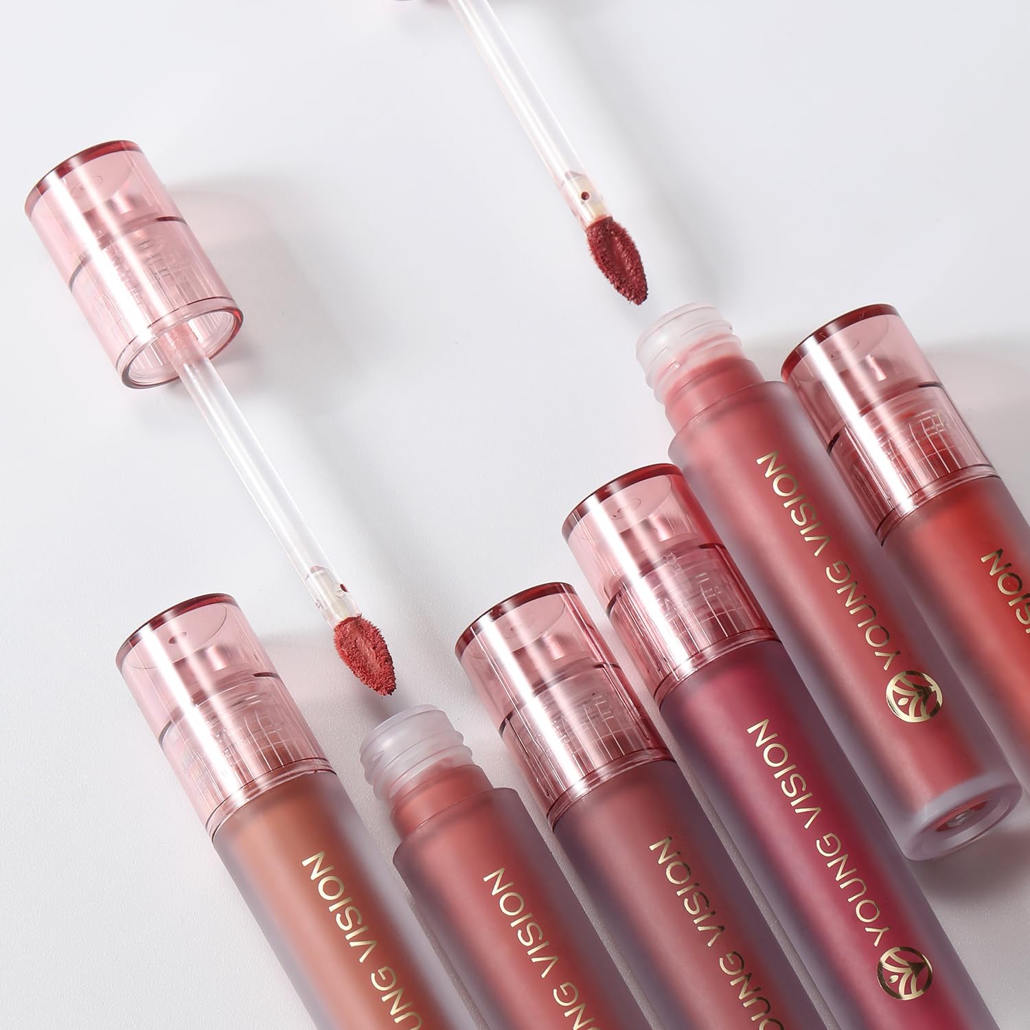 YOUNG VISION Nude Matte Lipstick – Velvety Liquid Lip Cream, Smooth Application, Comfortable Wear with a Soft Finish, Available in Nude & Vibrant Shades – Keeps Lips Soft and Hydrated - Image 8