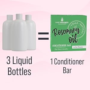 shampoo and conditioner bars