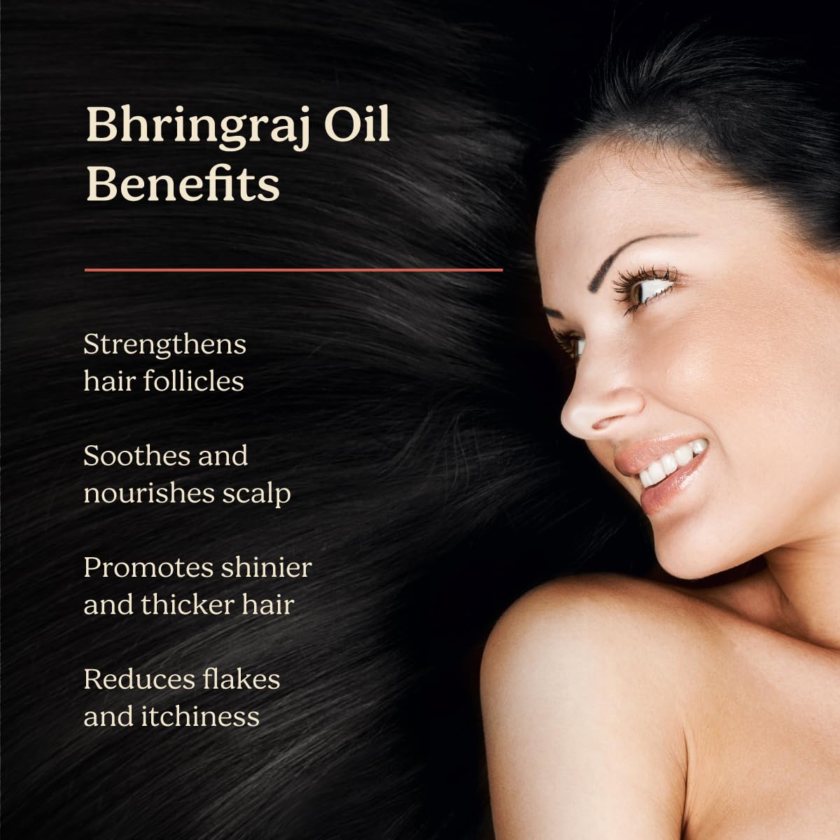 Life & Pursuits Bhringraj Hair Growth Oil 6.8 Fl Oz, Natural Ayurveda Scalp Therapy For Men & Women| Rosemary, Amla, Hibiscus, Tea Tree & Coconut| Reduces Itchiness & Dryness| Nourishes Damaged Hair - Image 3