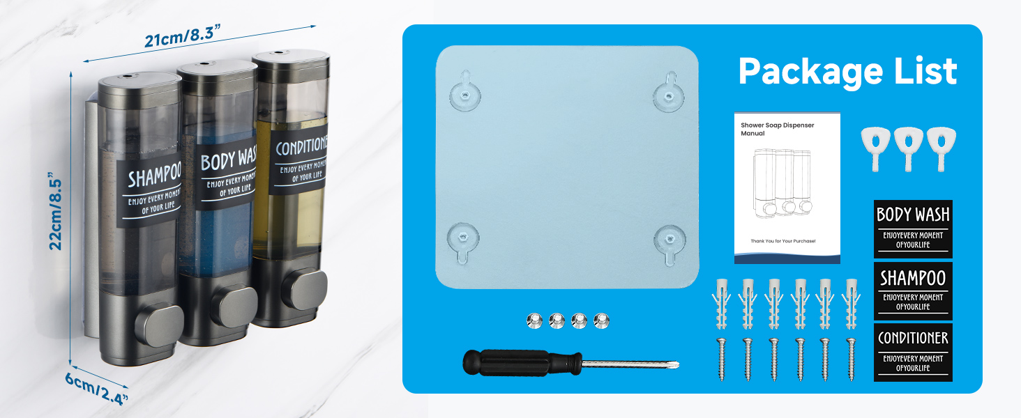 shower dispenser