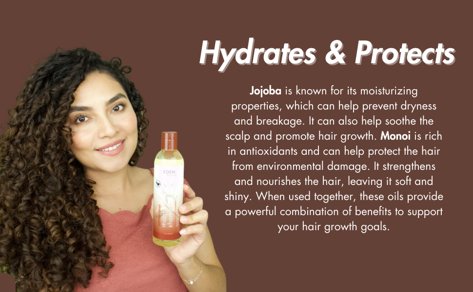 EDEN BodyWorks Moisturizing Deep Conditioner with jojoba Monoi and coconut revive natural hair