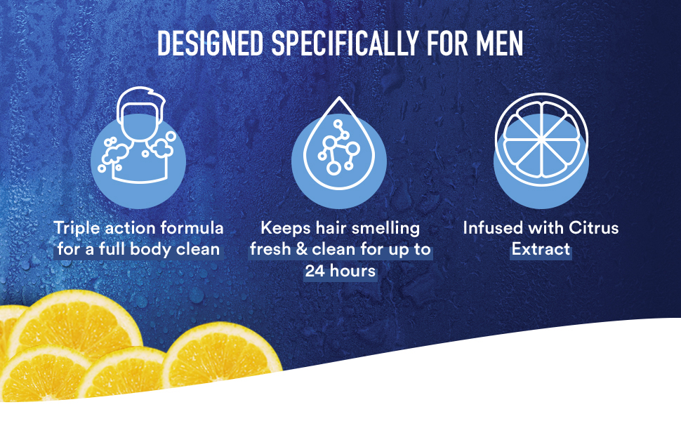 Suave Body Wash Designed Specifically for Men