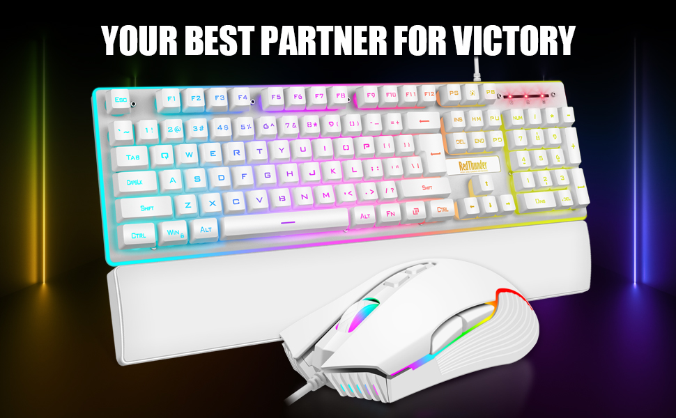 Your besr partner for victory wireless wired keyboard and mouse