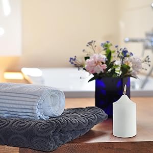3x6 pillar candles, pillar candles bulk, dripless pillar candles, tall pillar candle, romantic decor