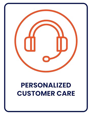 Our personalized Customer Care Team Available for you.