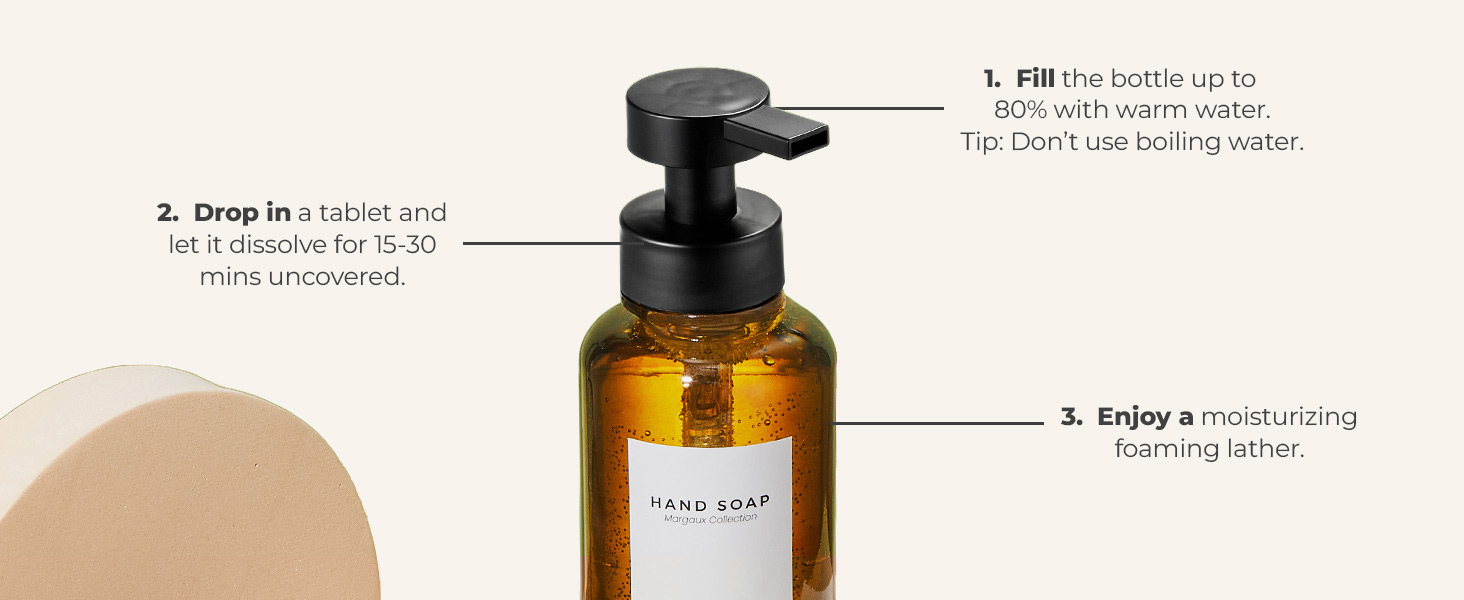Glass Foaming Soap Dispenser