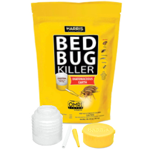 HARRIS Bed Bug Killer Diatomaceous Earth Duster