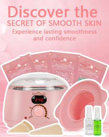 Pink home waxing kit
