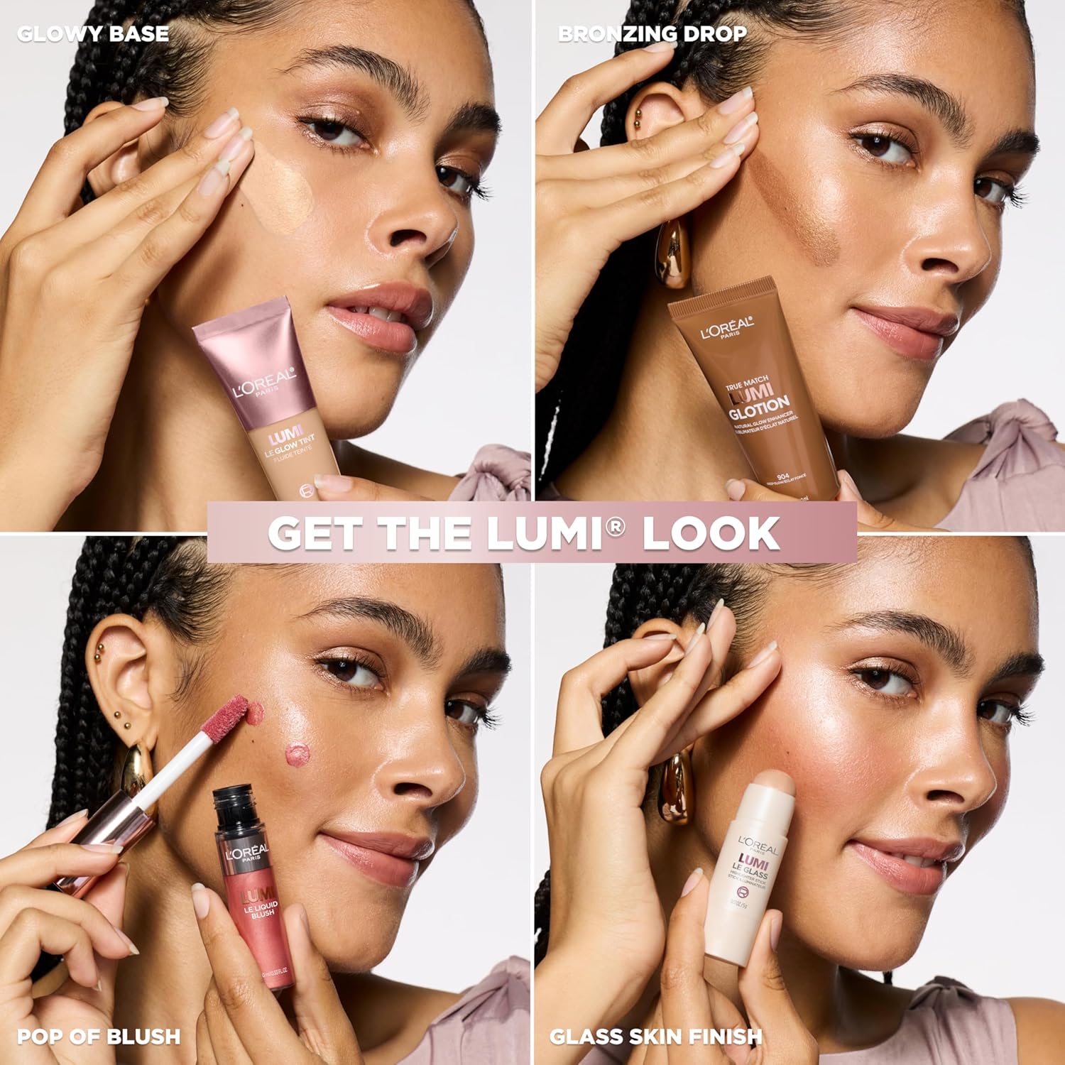 L'Oreal Paris Makeup True Match Lumi Glotion, Natural Glow Enhancer, Illuminator Highlighter, Bronzing Drops For a Sun-Kissed Glow, 901 Fair - Image 11