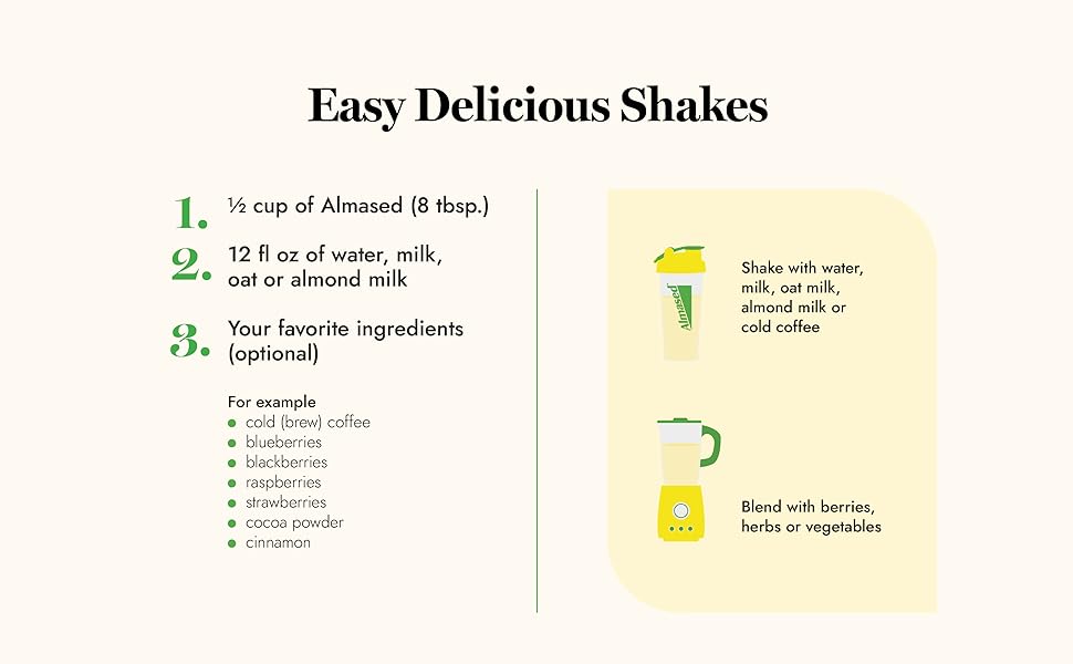 Almased mixing instructions