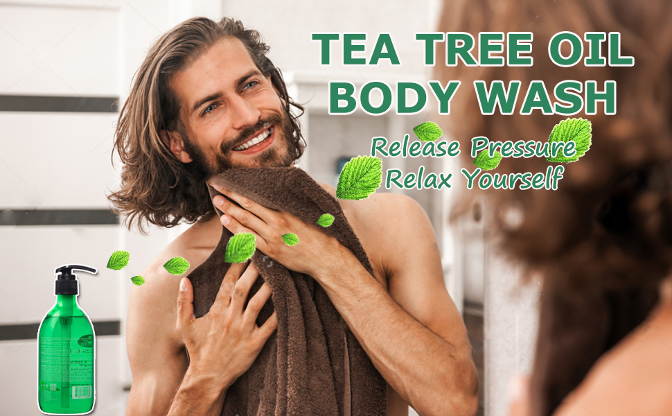 Luseta Tea Tree Oil Body Wash with Mint