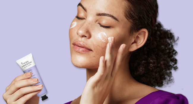 Lanolin cream application