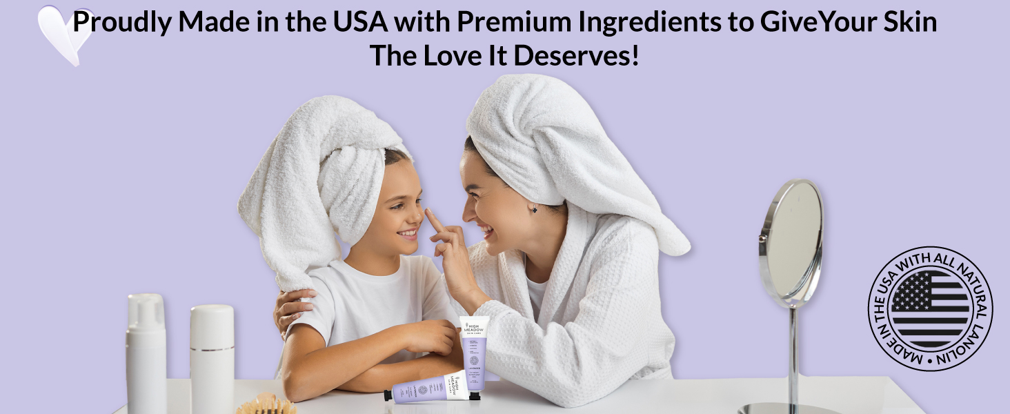 Lanolin cream application