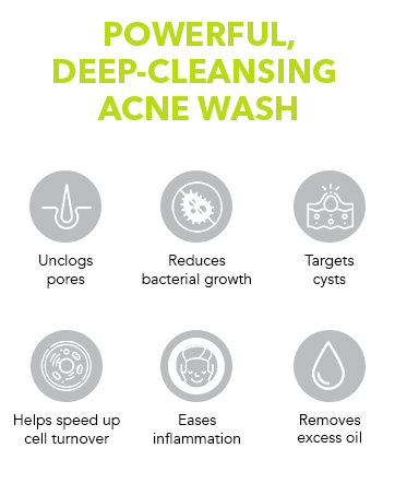 Humane Benzoyl Peroxide Acne Body Wash Detail