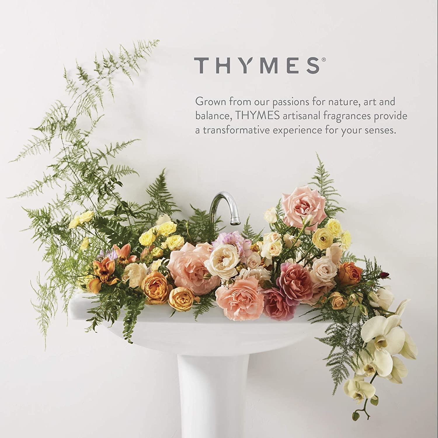 Thymes Moisturizing Hand Lotion for Dry Skin - Moisturizer for Beauty and Personal Care - Luxury Hand Lotion for Women & Men with Shea Butter & Aloe Vera (Mandarin Coriander, 9 fl oz) - Image 6