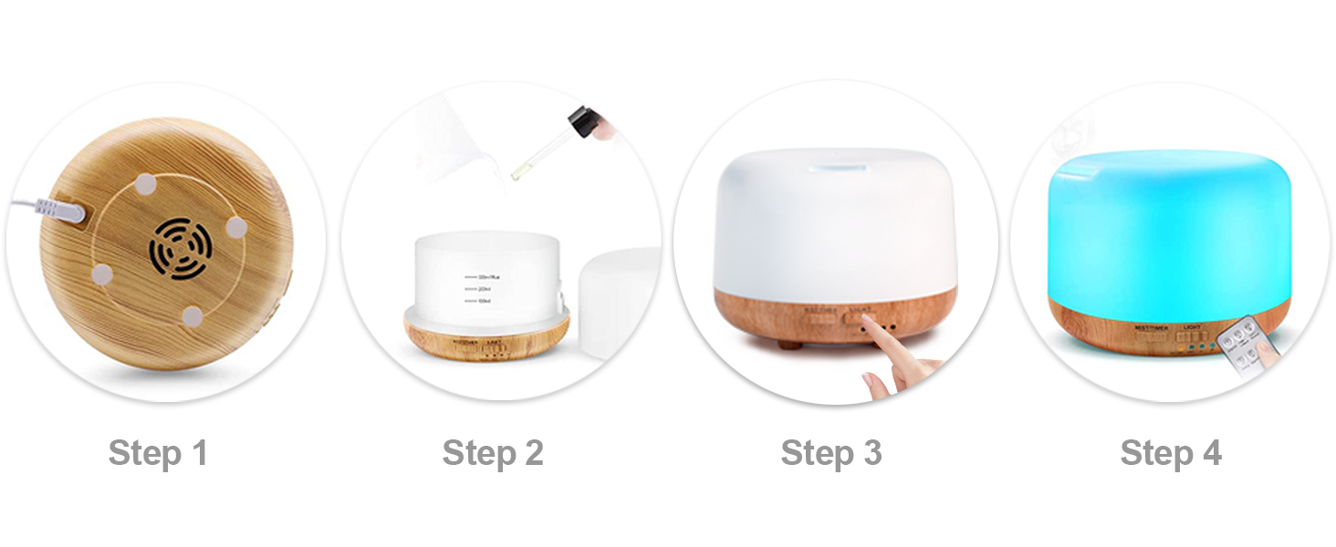 300ML Essential Oil Diffuser