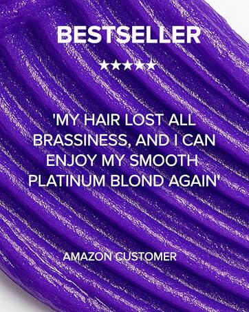 blonde hair mask for dry damaged hair keratin purple and blue mask