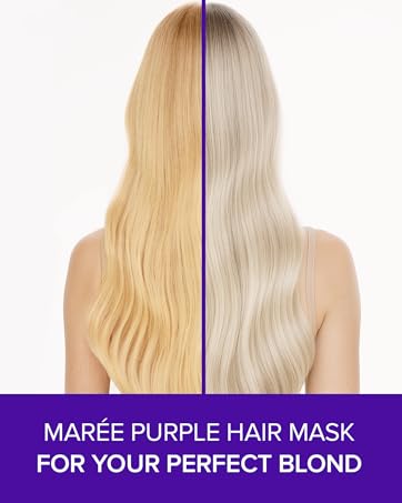 purple color deposit purple mask for grey hair silver