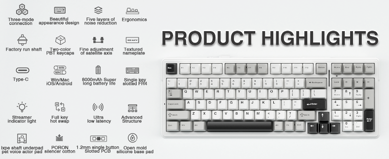 Keyboard detail