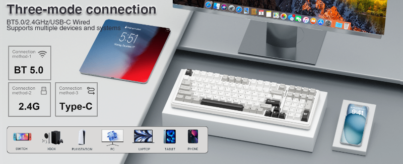 Keyboard connectivity