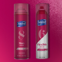 Suave Max Hold and Flexible Hold