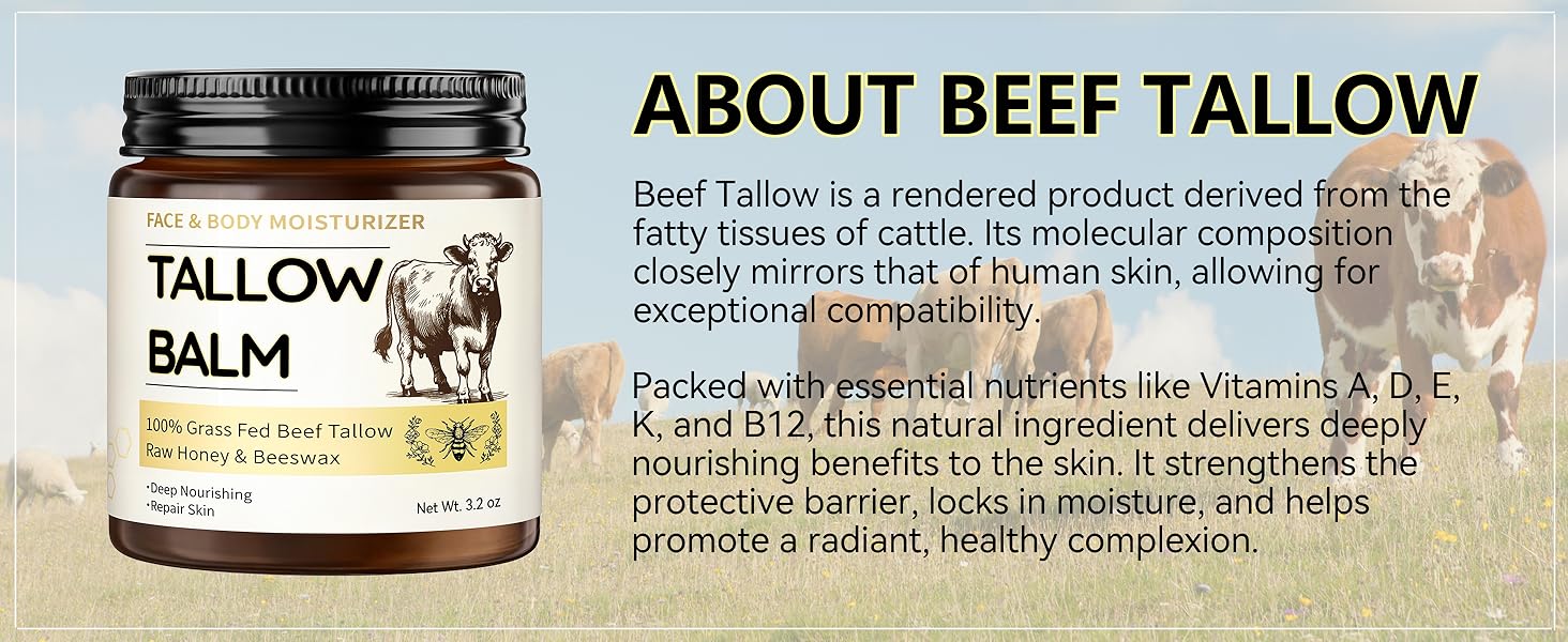 beef tallow face cream