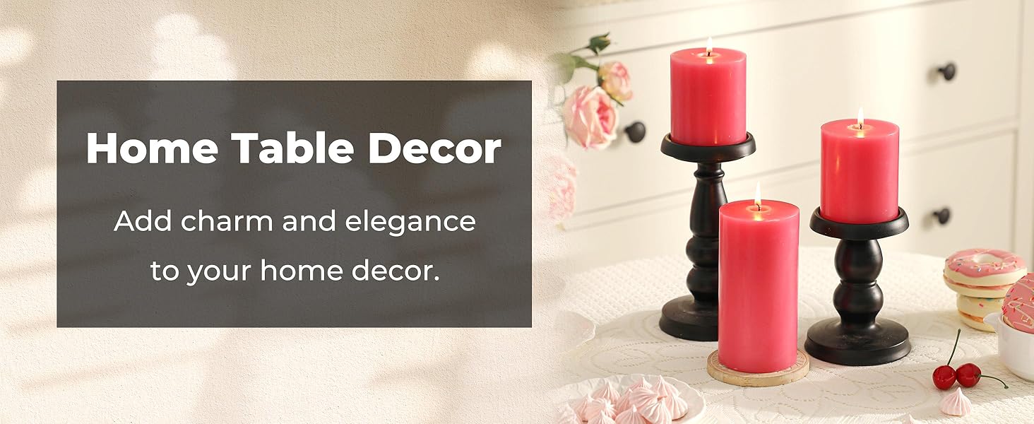 Table Decor Candle