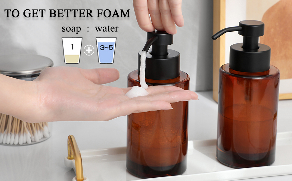 foaming soap dispenser