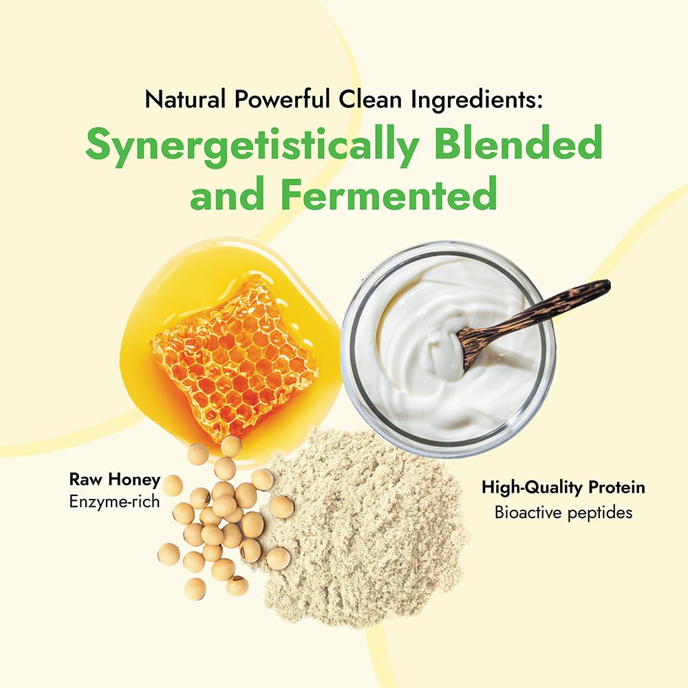 Almased Protein Powder for Weight Loss Kit for Men & Women, Natural Meal Replacement Shake for Weight Loss, Supplement, 24 Grams of Protein Per Serving (Original Flavor, 2 Cans @ 17.6 oz ea + Shaker Bottle + Scoop) - Image 5