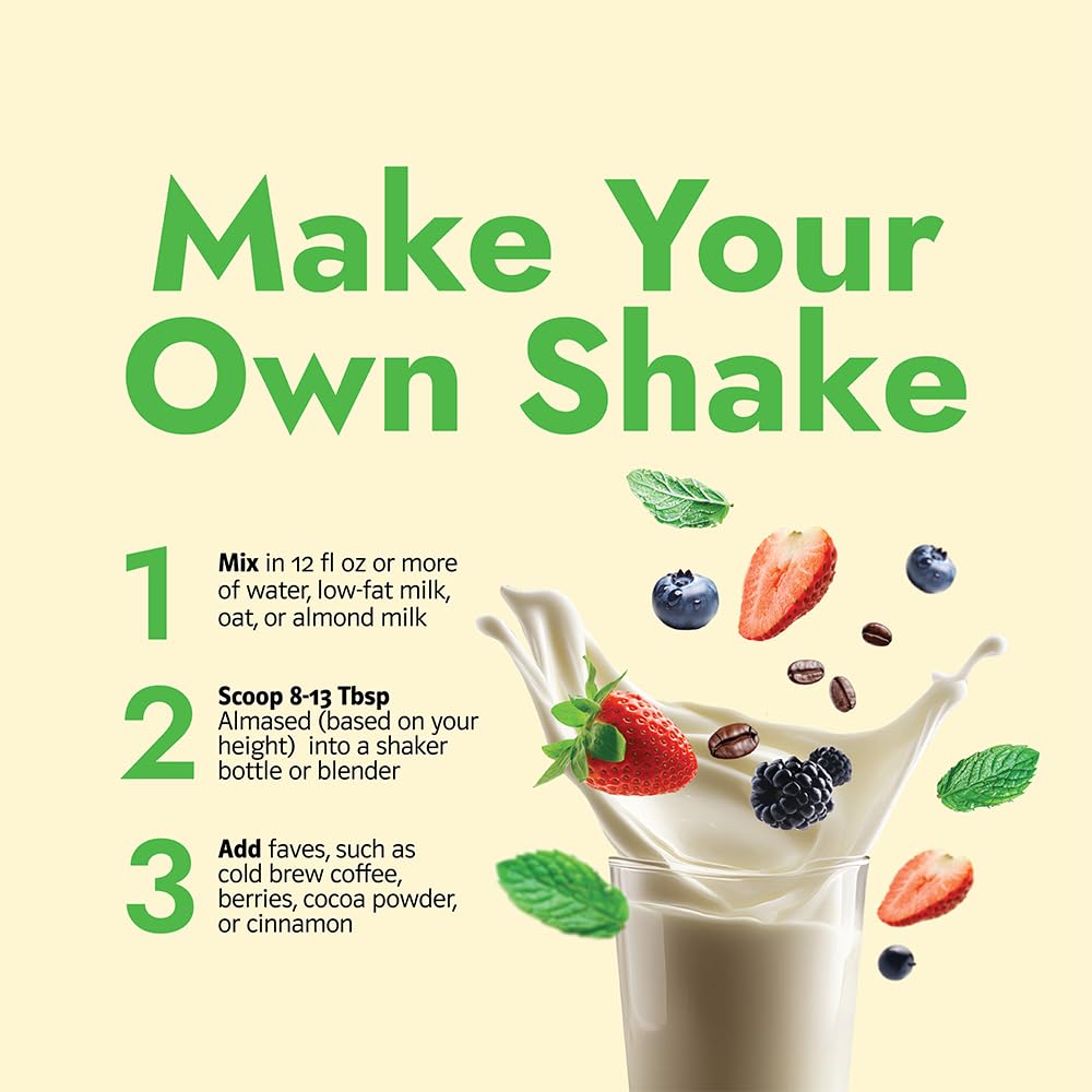 Almased Protein Powder for Weight Loss Kit for Men & Women, Natural Meal Replacement Shake for Weight Loss, Supplement, 24 Grams of Protein Per Serving (Original Flavor, 2 Cans @ 17.6 oz ea + Shaker Bottle + Scoop) - Image 9