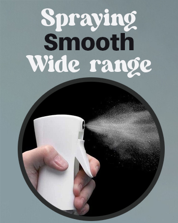 spraying smooth wide range