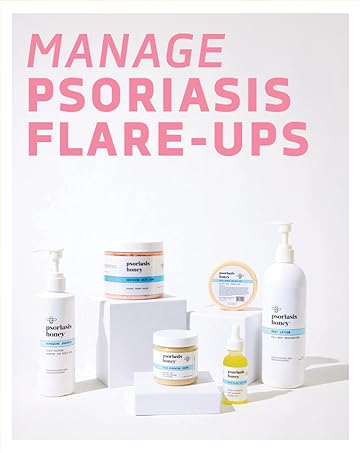 Manage everyday psoriasis flare-ups and symptoms with Psoriasis Honey’s products.