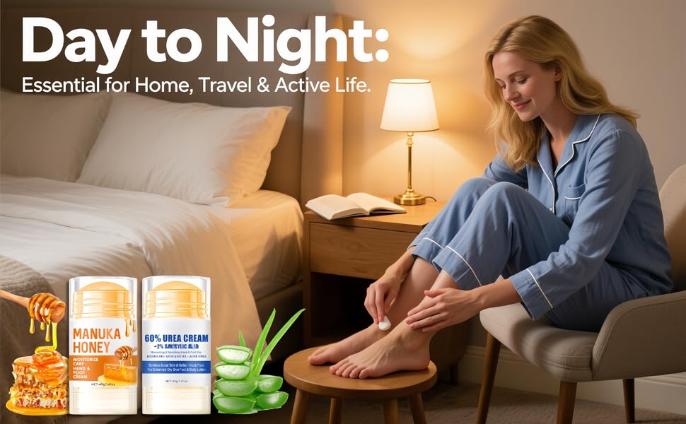 Heel Stick For Cracked Feet-Urea Heel Balm For Dry Cracked Feet-Urea Cream For Feet