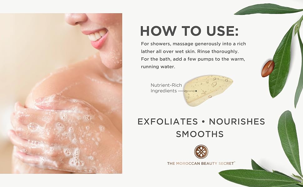 Argan Magic Exfoliating Body Wash