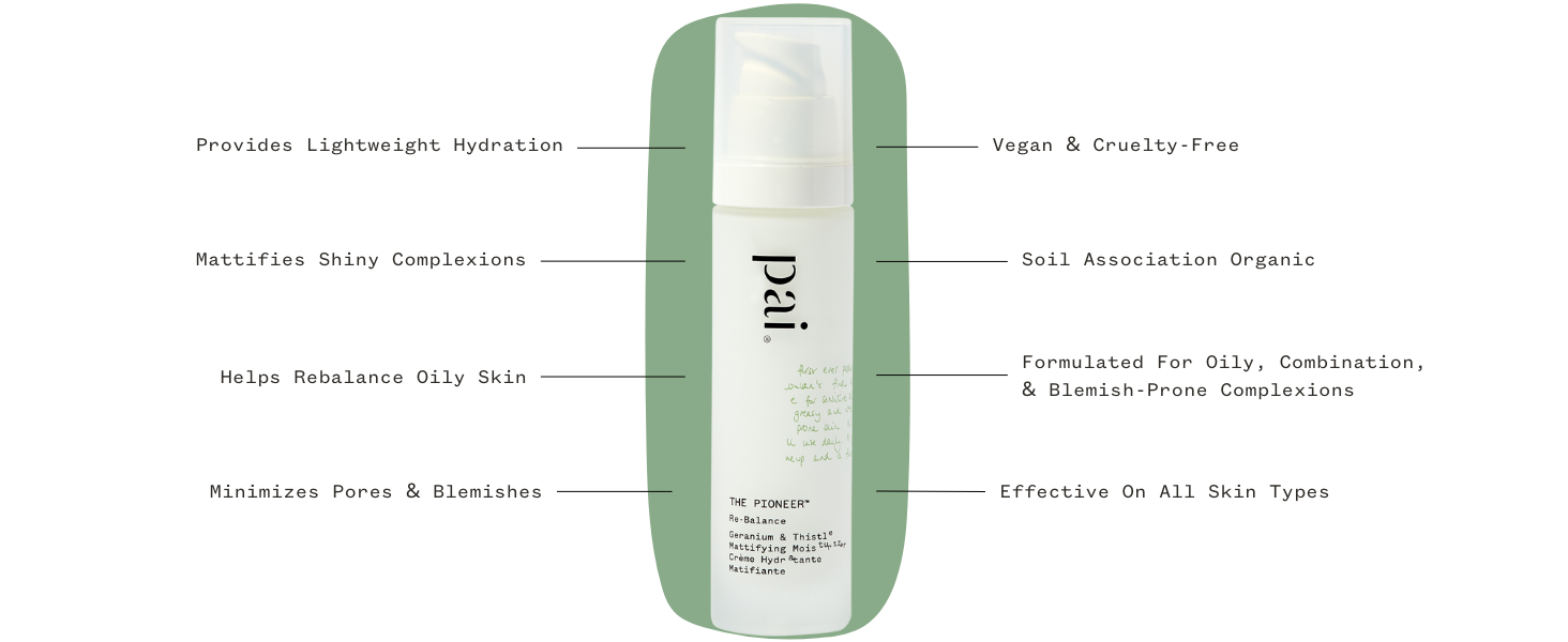 Pai Skincare The Pioneer is vegan, cruelty-free, and made for sensitive skin.