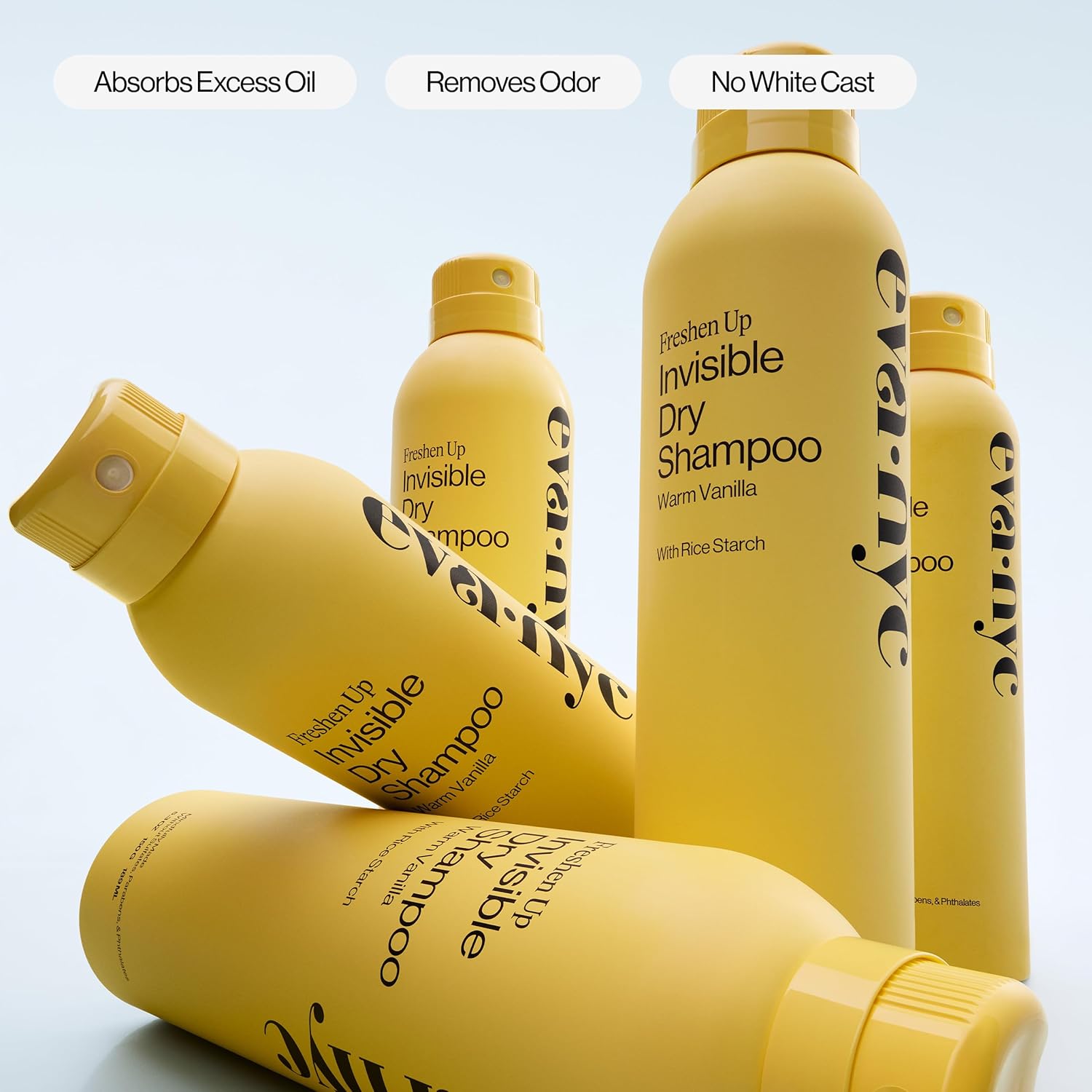 Eva NYC Freshen Up Invisible Dry Shampoo, Warm Vanilla Scent, 5.3 oz - Image 5