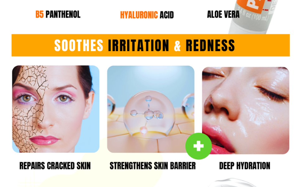 panthenol cream, panthenol, purito, b5, hyaluronic acid, panthenol foam, after laser care