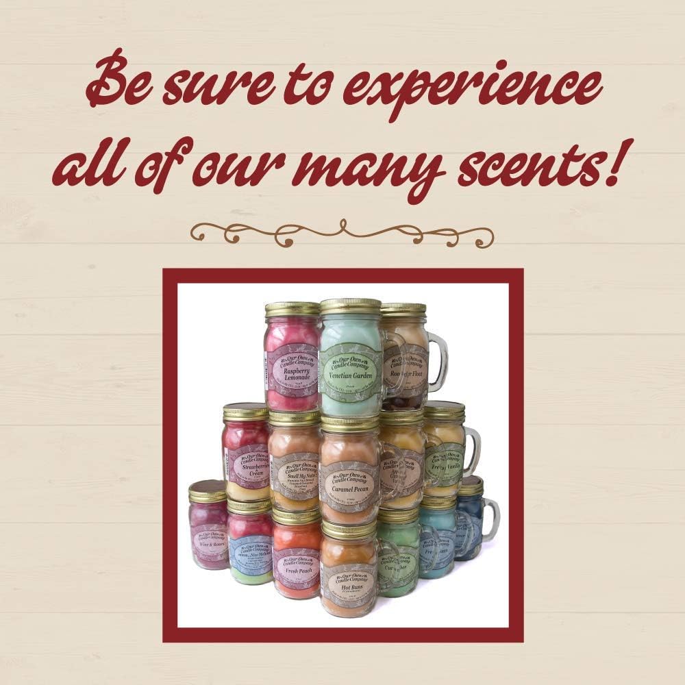 Our Own Candle Company Smell My Nuts, Nice Melons, and Hot Buns - Sassy Pack Scented Mason Jar Candles, 13 oz (3 Pack) - Image 4